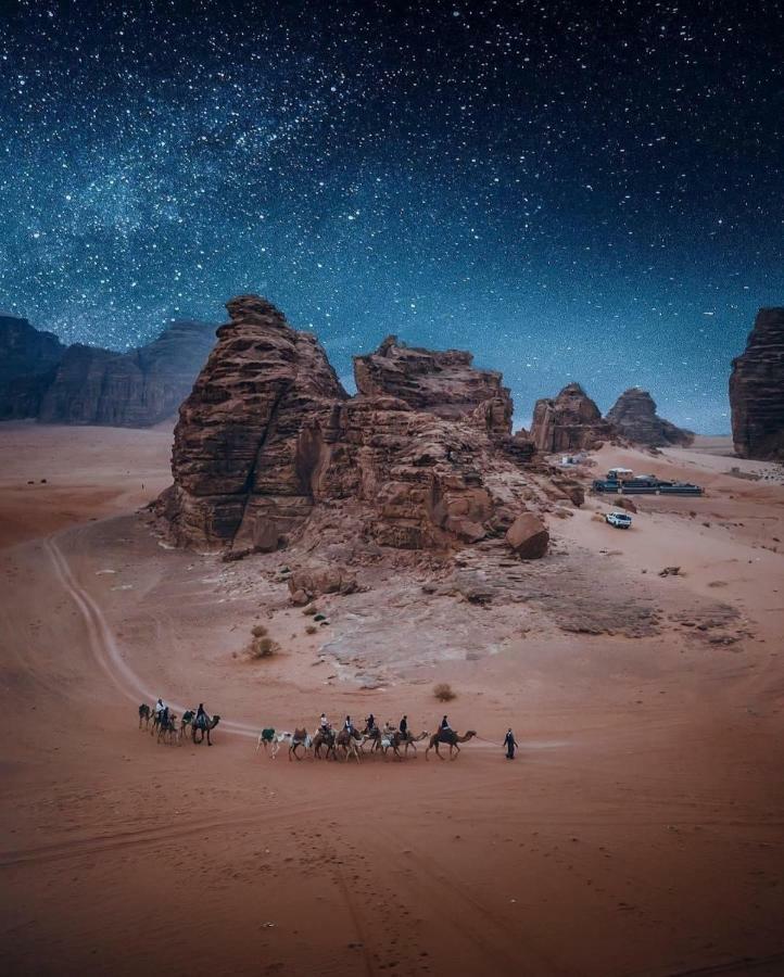 Wadi Rum Moon Camp מראה חיצוני תמונה